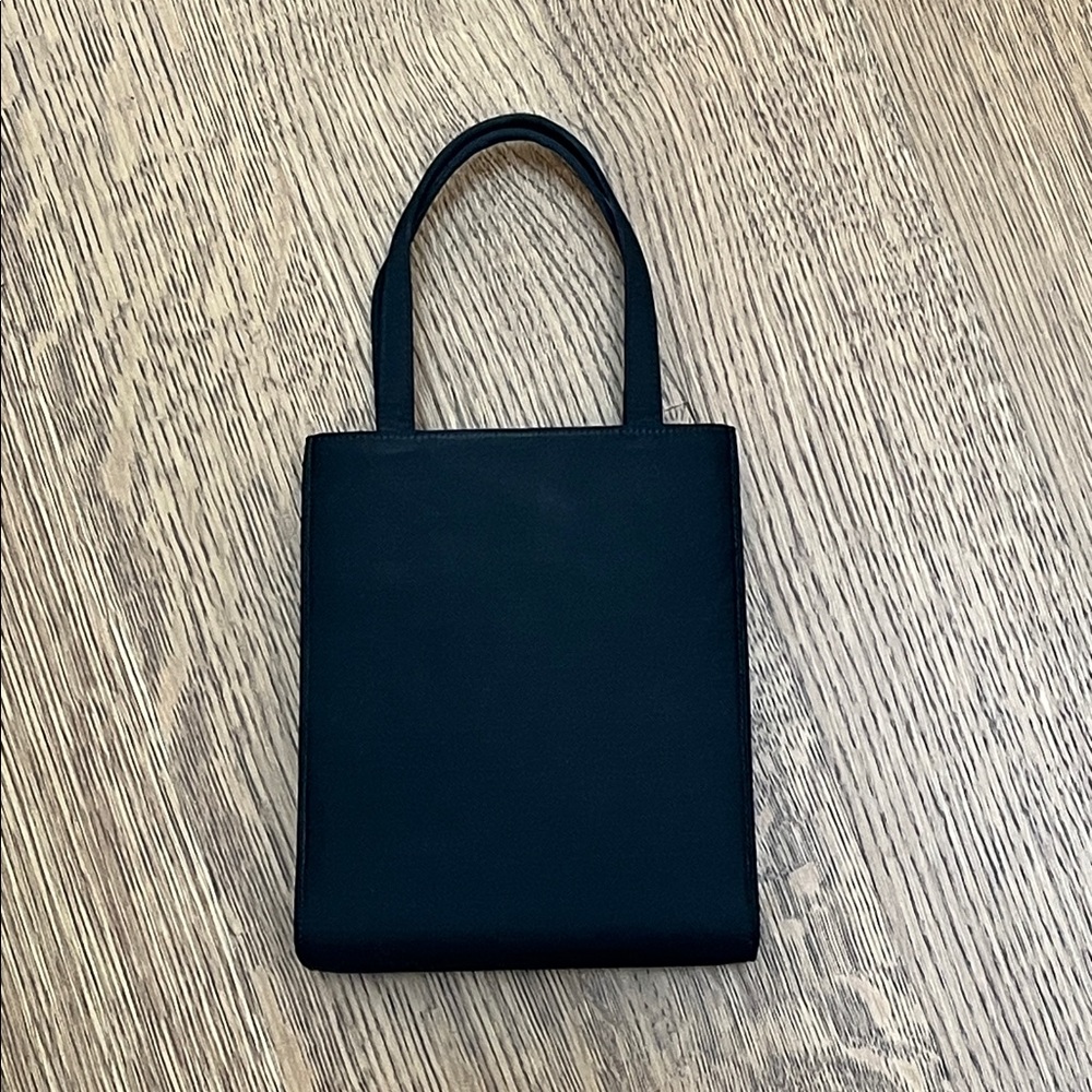 Kate Spade Black Satin Mini Handbag - Picture 7 of 7